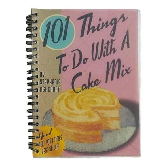 Recipes Book 101 Things to Do With a Cake Mix Cookbook Book of Cooking Recipes - Picture 1 of 2